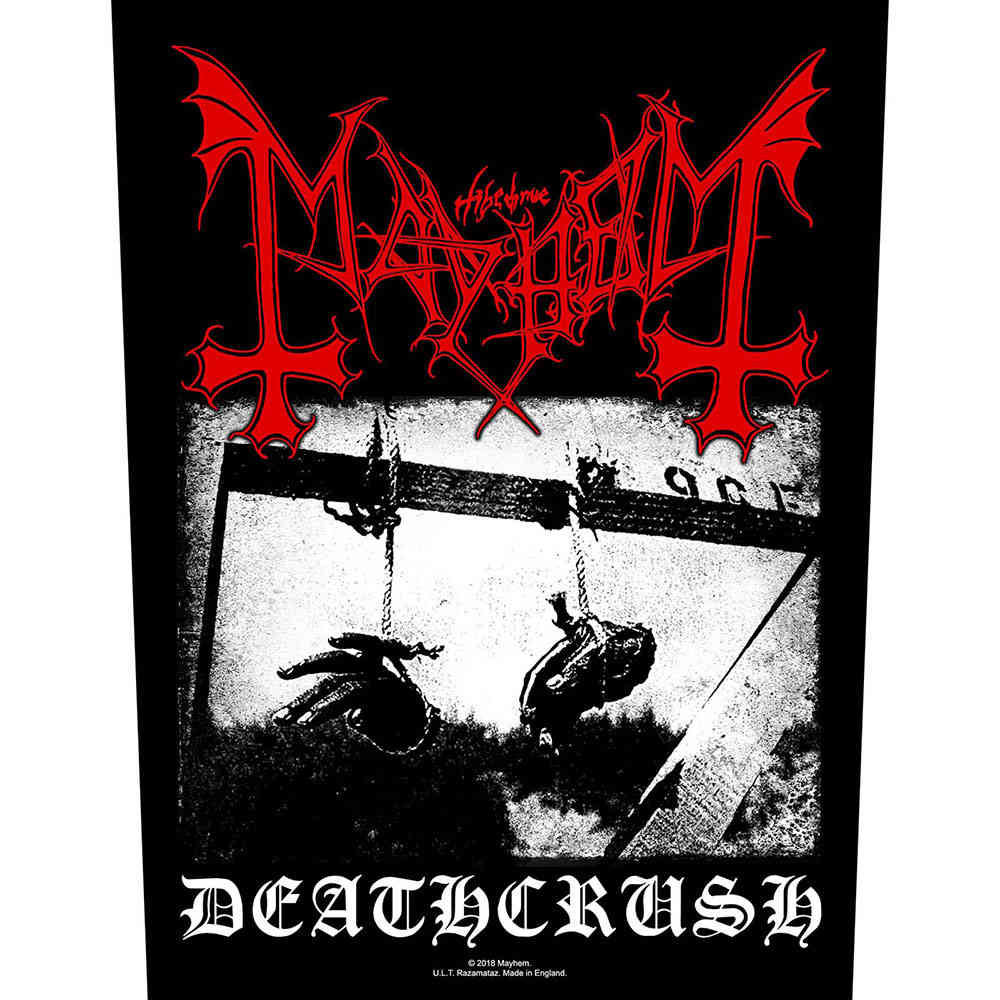 Mayhem - Deathcrush Patch arrière - Multicolore